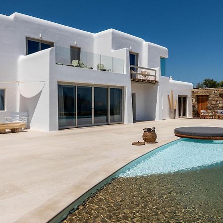 Mykonos Ag Villas In Ftelia Beach Exterior foto