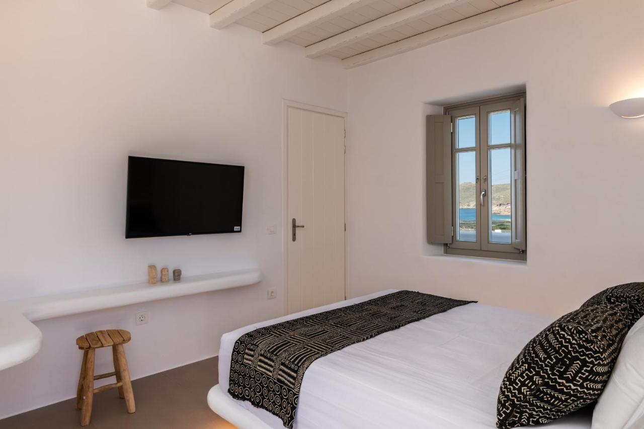 Mykonos Ag Villas In Ftelia Beach Exterior foto